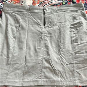 Columbia Gray Mini Pencil Skort for Casual Wear